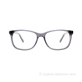 Frame quotidien masculin le plus récent design unisexe Rectangle Eyewear pour les clients